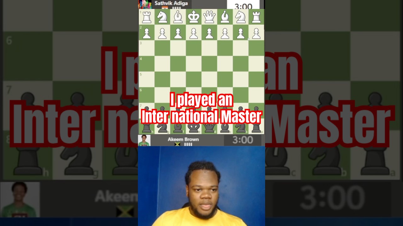 I played an International Master #chess #chesscom #chesstip #chessgames