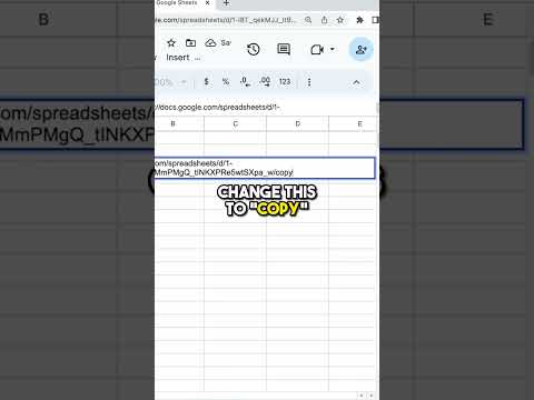 Simplest Way to Copy Google Sheets