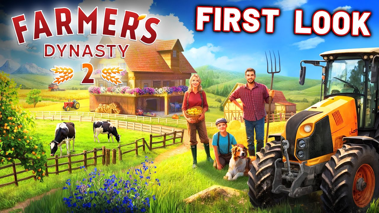 Farmer's Dynasty 2 Demo: Farm, Build & Explore 🌾