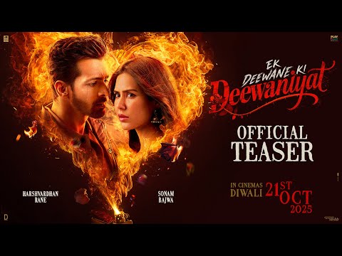 EK DEEWANE KI DEEWANIYAT - Official Teaser | Harshvardhan, Sonam | Milap Zaveri | In Cinemas 21 OCT
