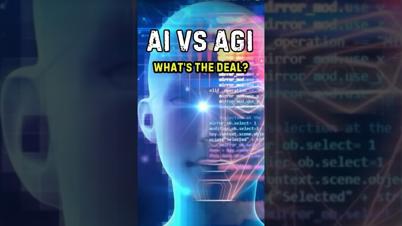 Understanding the Distinction Between AI and AGI