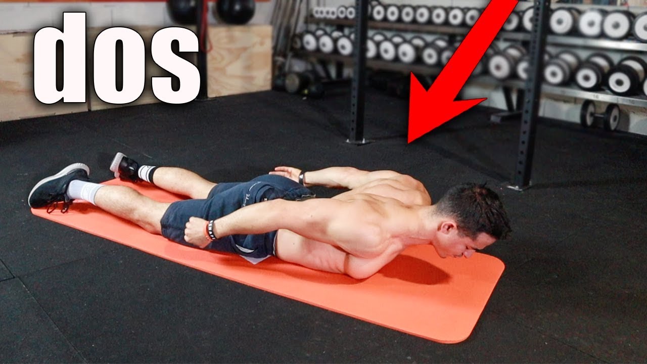 Dos intense à la maison en 5 min 💪