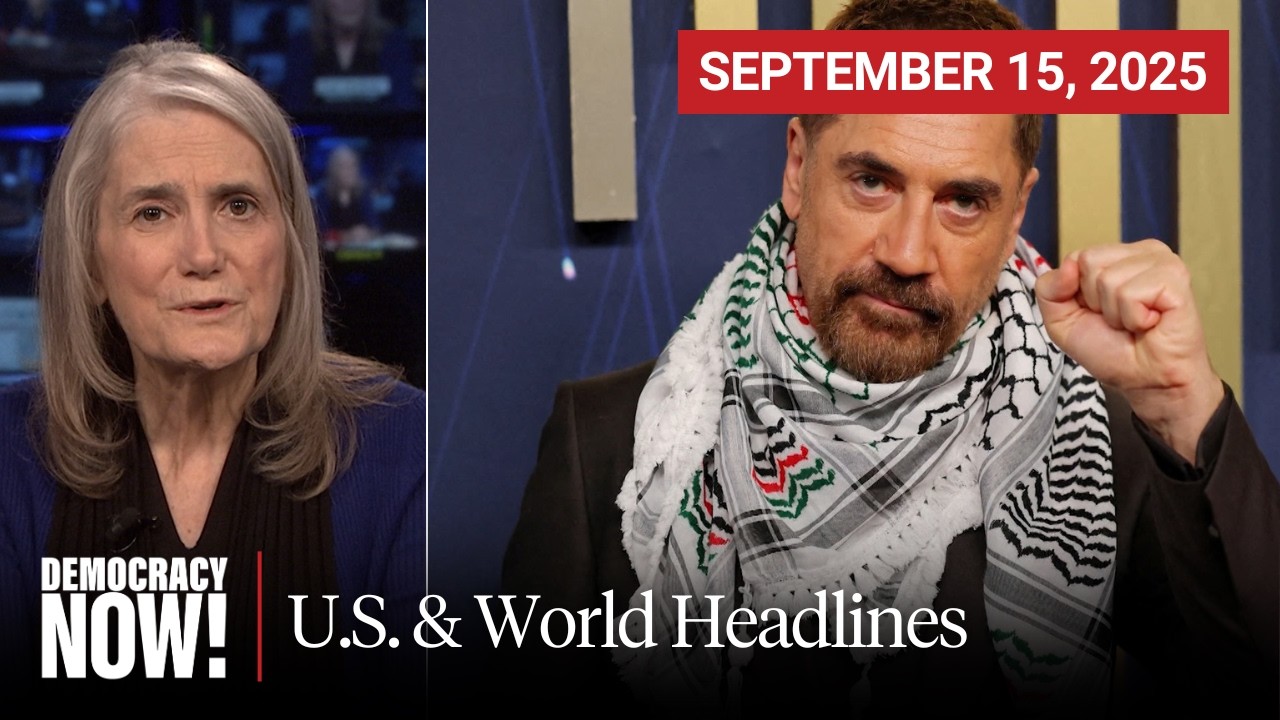 Top U.S. & World Headlines - Sept 15, 2025 🌍