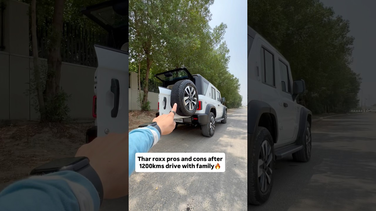 Thar: 1200km Family Drive Review 🚗