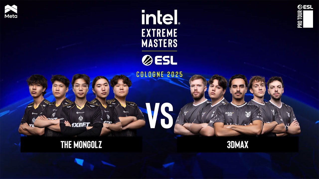 The MongolZ vs 3DMAX - IEM Cologne 2025 Group Stage Match - MN Cast