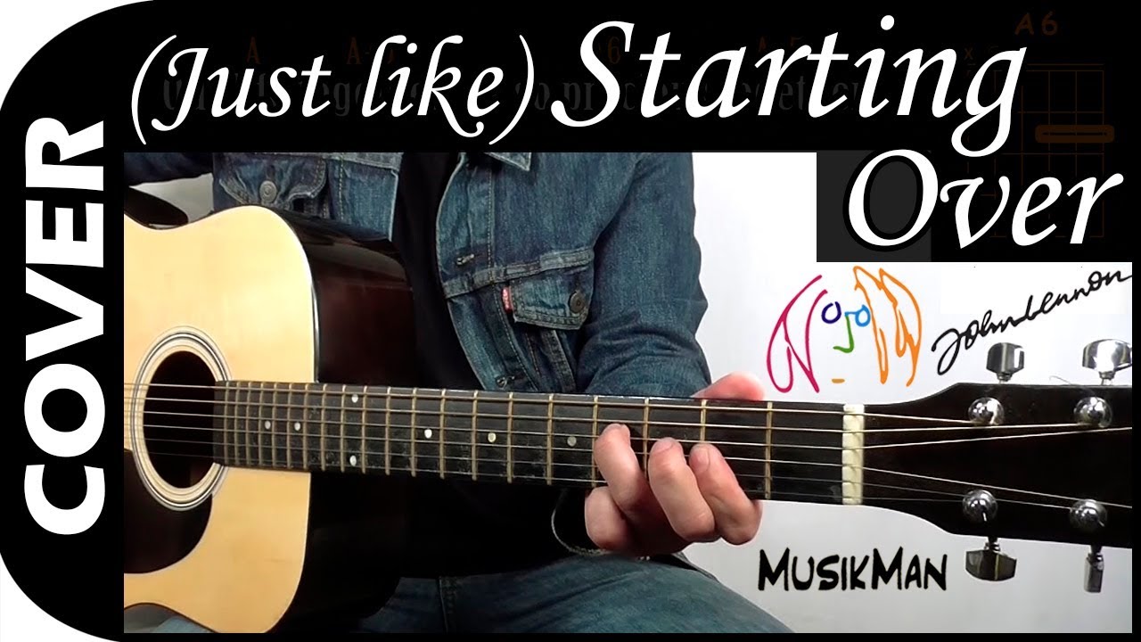 John Lennon - Just Like Starting Over Guitar Cover 🎸