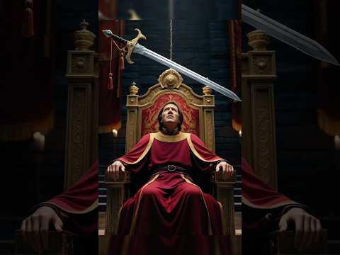 The sword of Damocles #ancienthistory #ancienthistoryguy #inhistory