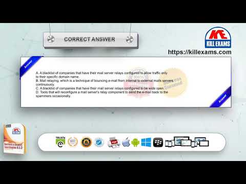 312-50v10 - Certified Ethical Hacker v10 2021 Updated Questions and Answers by Killexams.com