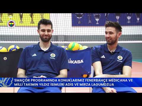 Fenerbahçe Medicana ve Milli Takımın Yıldız İsimleri Adis ve Mirza Lagumdzija ile Smaçör