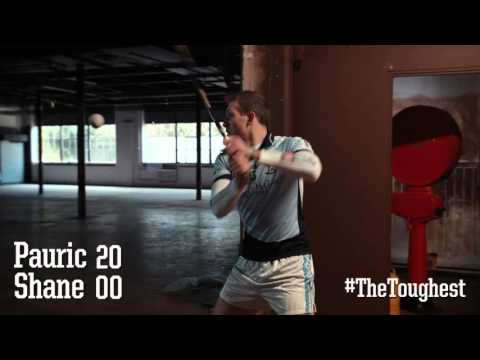 Pauric Mahony and Shane Dowling took on #TheToughest Accuracy Challenge