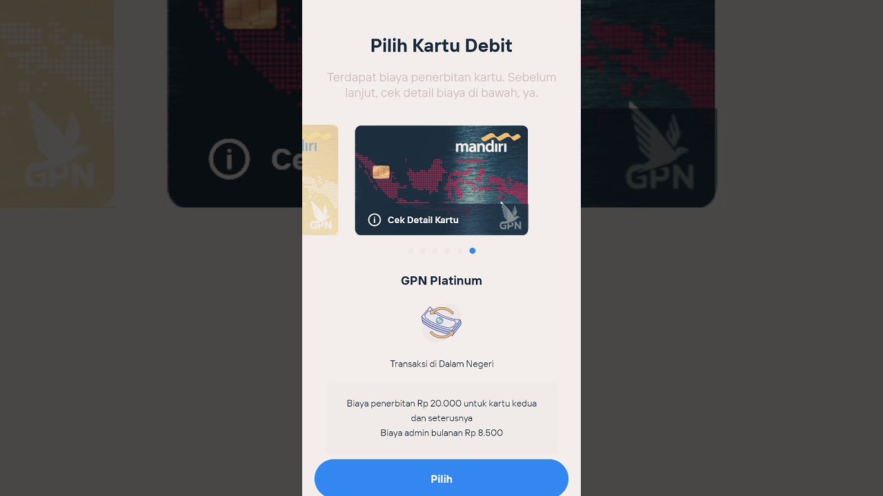 Jenis Kartu Debit Mandiri Terbaru 💳