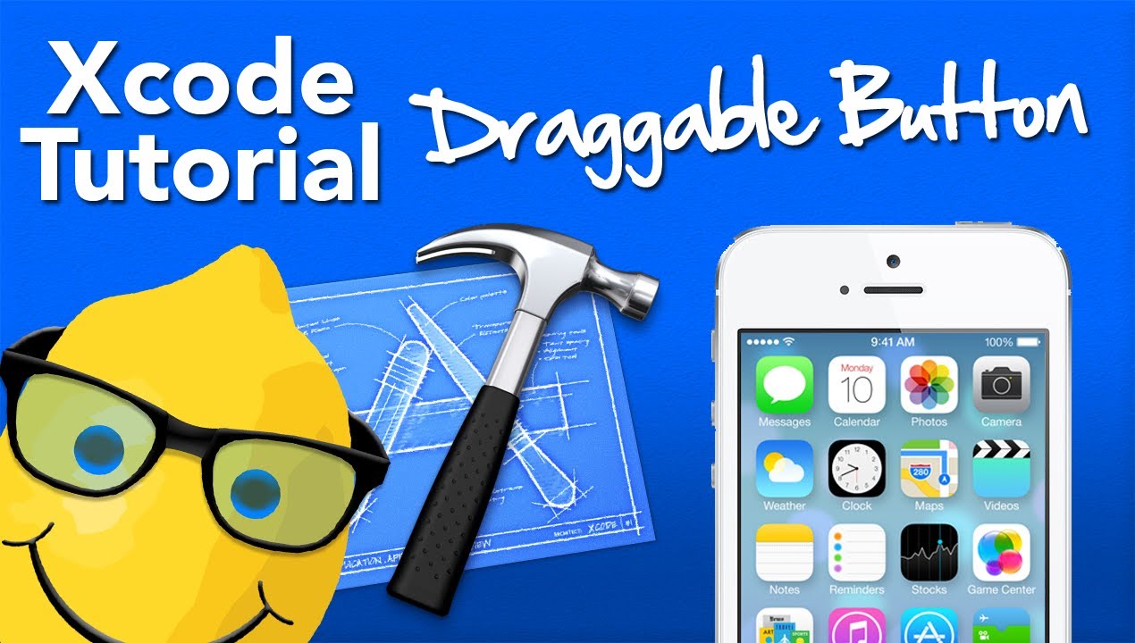 XCode 4: Create a Draggable Button π οΈ