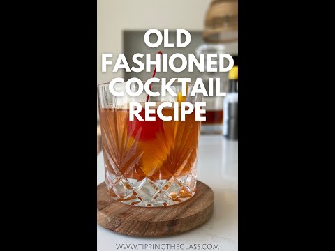 Old Fashioned Cocktail | How to make an Old Fashioned | whiskey | Old Fashioned Recipe