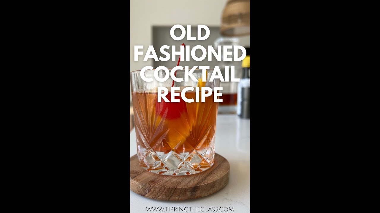 Easy Old Fashioned Cocktail Recipe 🥃 – Perfect for Whiskey Lovers