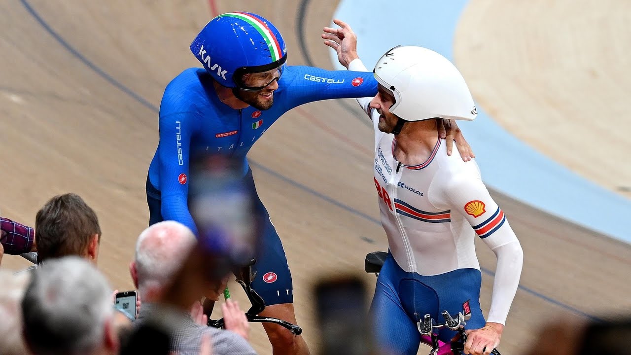 Ganna vs Bigham: Epic Battle for Gold at UCI Track Cycling Worlds 2023 🚴‍♂️