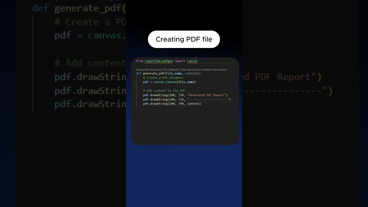 Create PDFs with Python: Easy Guide π