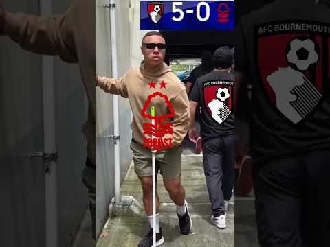 Bournemouth vs Nottingham forest (0-5)#EPL #BOUNFO