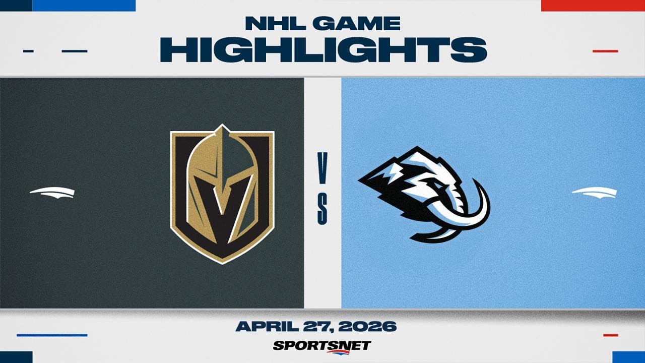 NHL Game 4 Highlights: Golden Knights vs. Mammoth 🏒