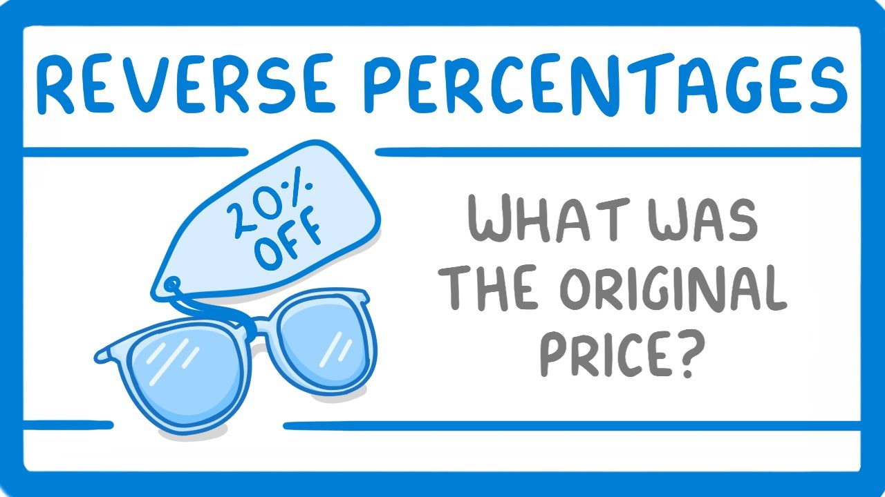 Master GCSE Maths: How to Calculate Original Prices After Discounts (Reverse Percentages) 🧮