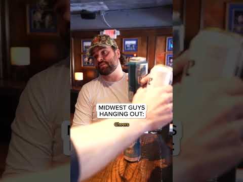 Midwest guys hanging out #shorts