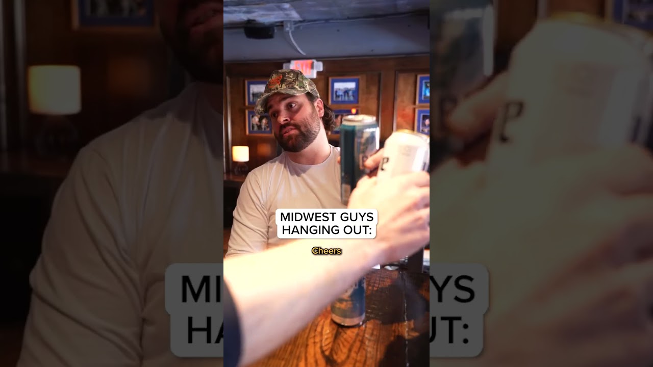Midwest Guys Hang Out & Cheers with George Kittle! 🍻 #Shorts