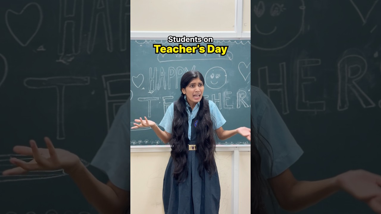 Students' Funny Moments on Teachers' Day 🤣
