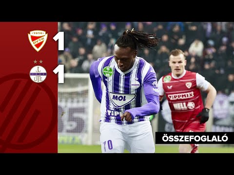 NB I: DVTK–Újpest 1–1 | összefoglaló