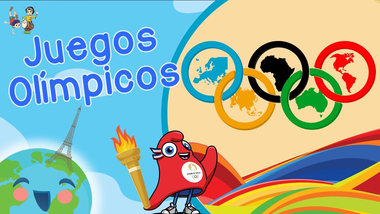 Juegos Olímpicos 2024 para Niños | Video Educativo en Español 🇫🇷