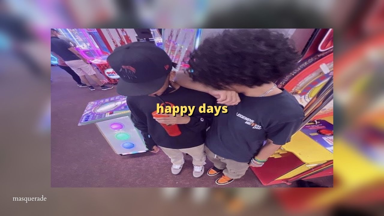 Ghali - Happy Days (Fast Version) 🎶