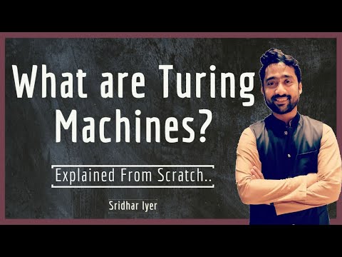 Turing Machine Explainer | Solved Examples | Part 1 | Theory of Computation | Sridhar Iyer
