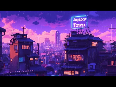 Dreamy Lofi Rain ๐ Chill Study Beats to Unwind โข Live Stream by The Japanese Town