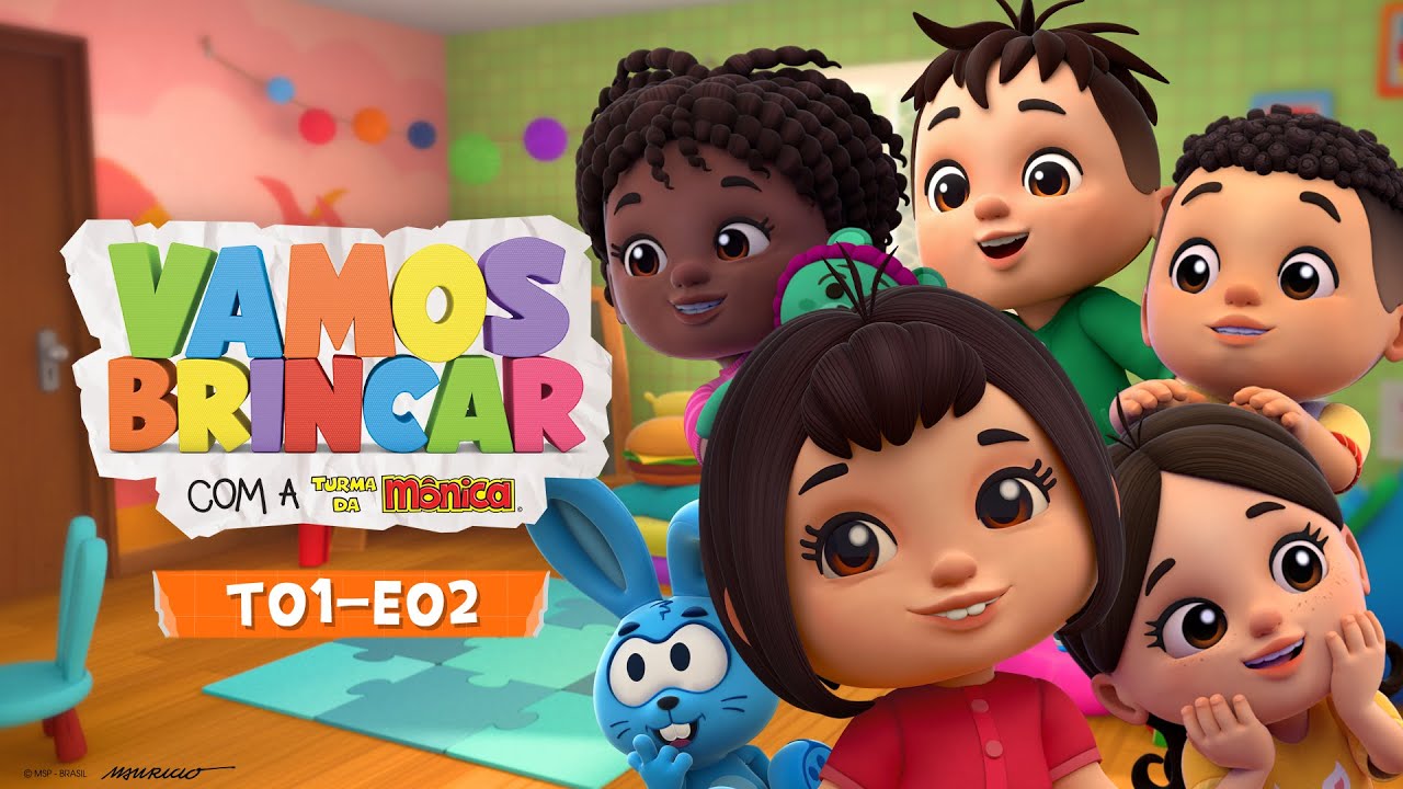 Vamos Brincar com a Turma da Mônica: Episódio Completo - O Monstro do Escuro 🌙