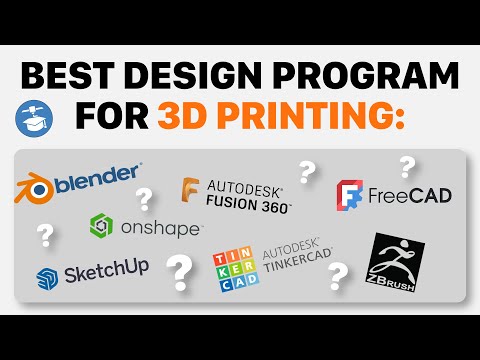 Best design program for 3D printing!