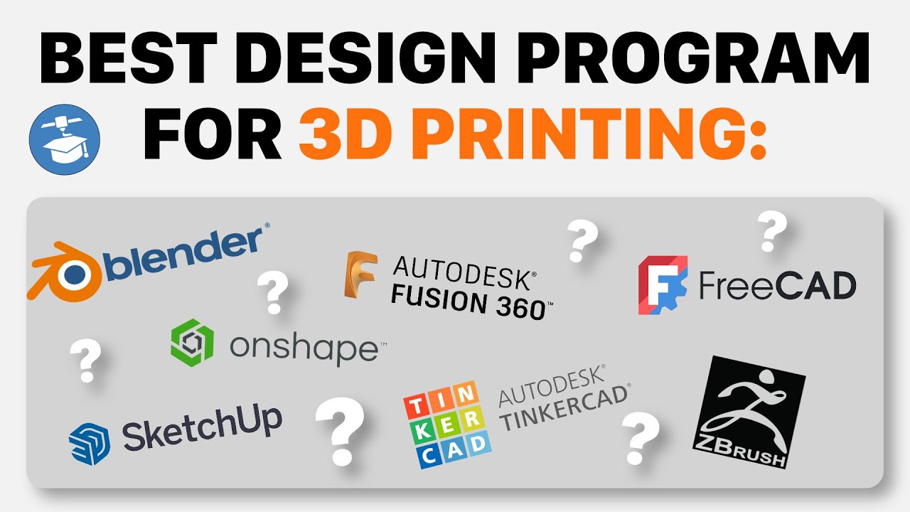 Top 5 3D Design Software for Perfect 3D Printing 🖨️