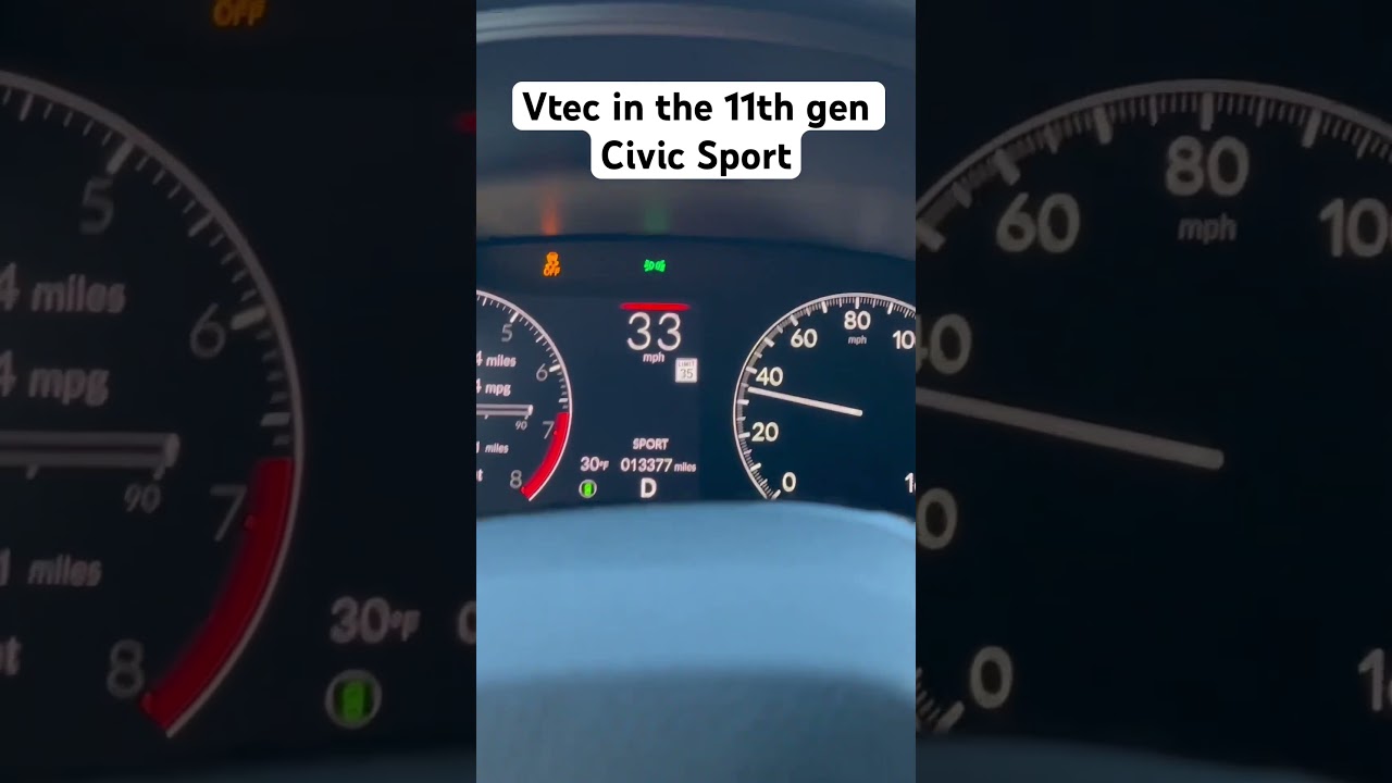 11th Gen Civic Sport VTEC Overview 🚗