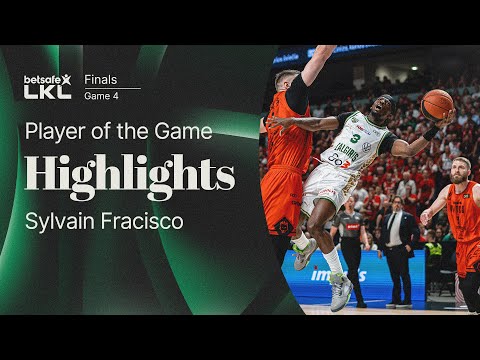 Sylvain Francisco Highlights | Rytas - Žalgiris | 2025.06.19