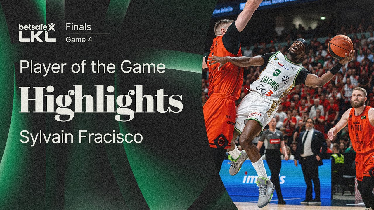 Sylvain Francisco's Clutch Performance Leads Žalgiris to Narrow Win Over Rytas 🏀