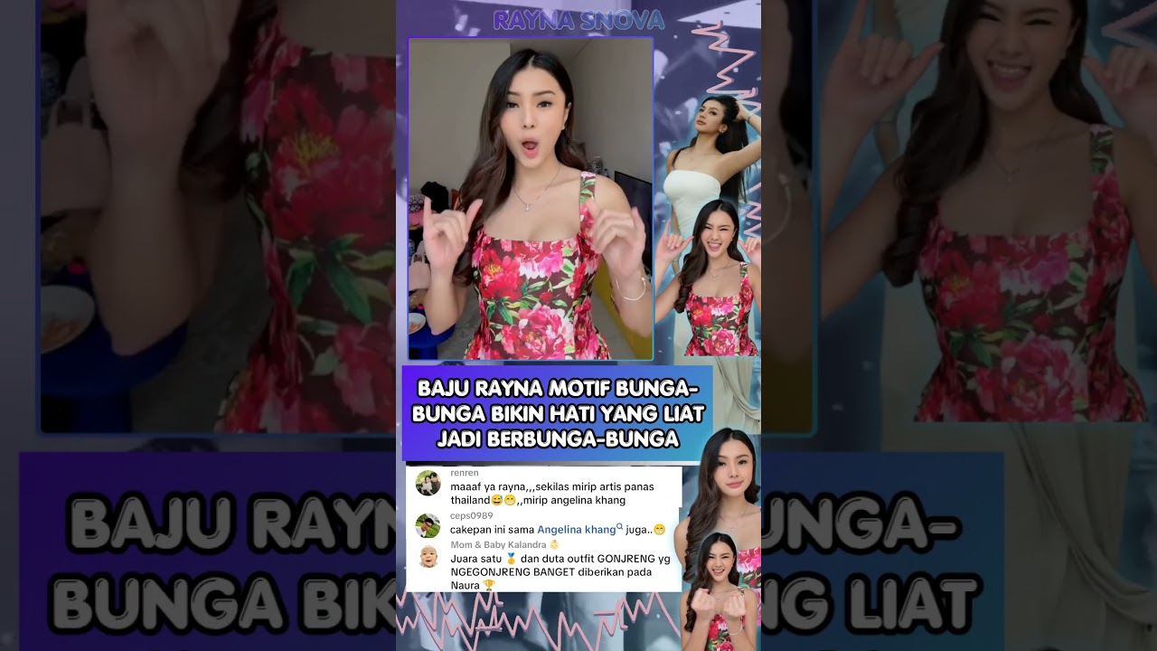 Rayna Snova Tampil Bunga, Bikin Hati Bunga πΈ