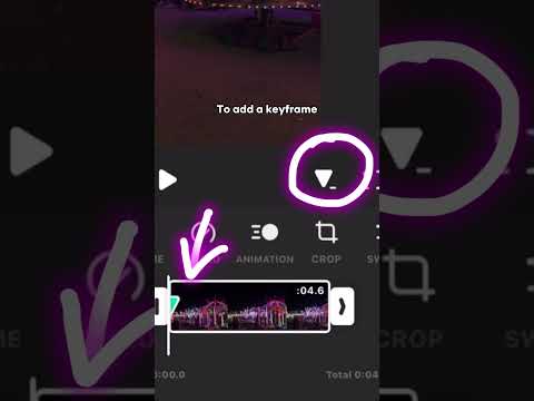 How to use keyframes in Inshot app #inshot #videoediting #inshoteditor