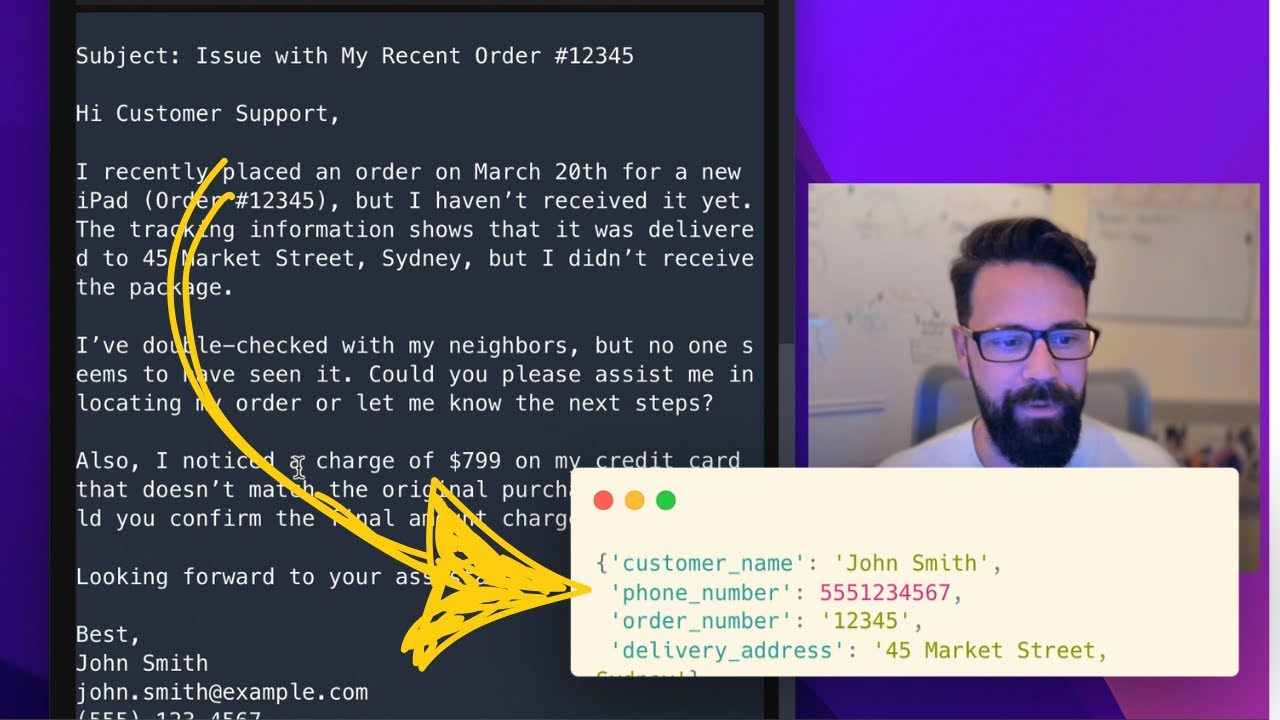 Extract Structured Data from Text with Python & LLMs