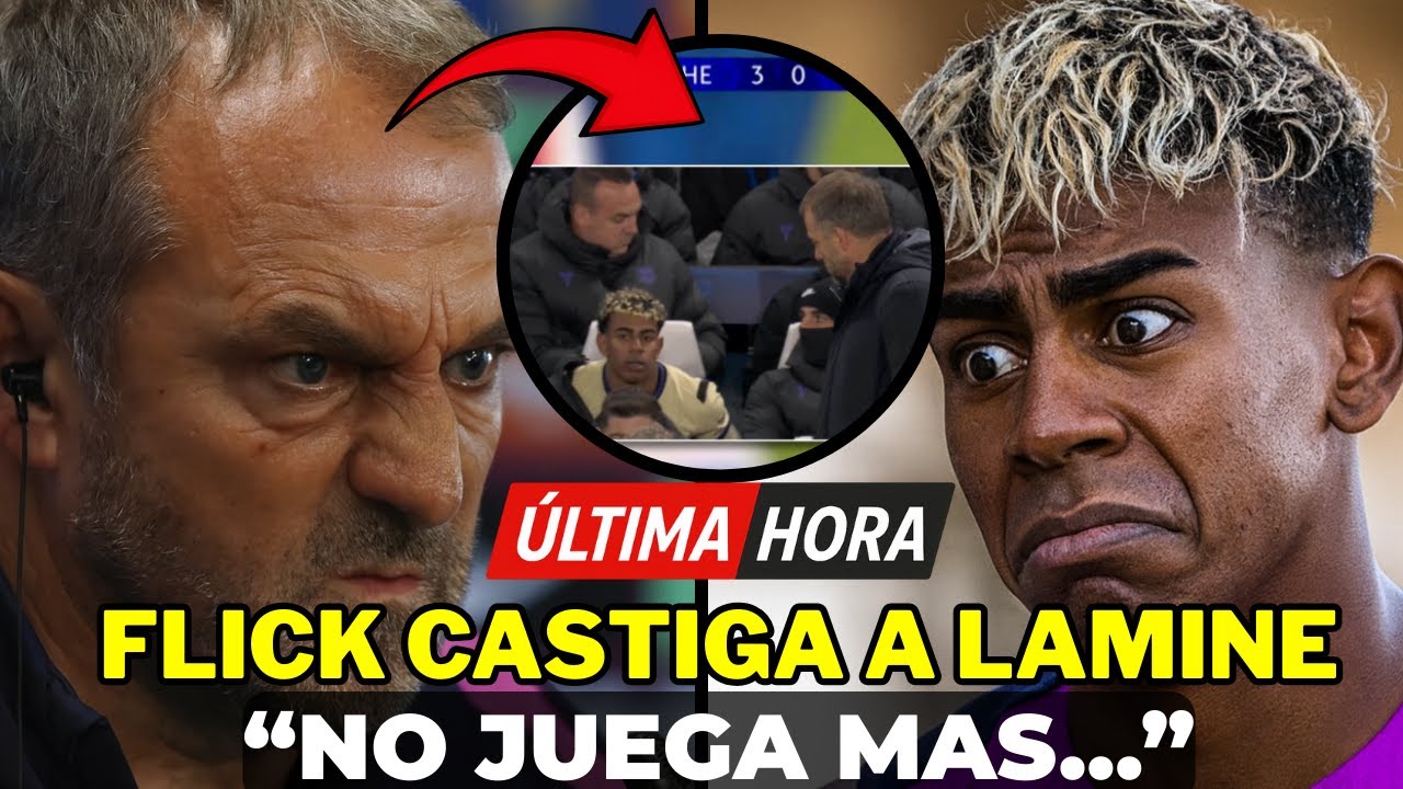 🚨FLICK HUMILLA A LAMINE Y LO ECHA DEL EQUIPO TRAS EL ESCÁNDALO DE CHAMPIONS