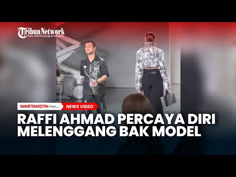 Raffi Ahmad Percaya Diri Melenggang Bak Model di New York Fashion Week
