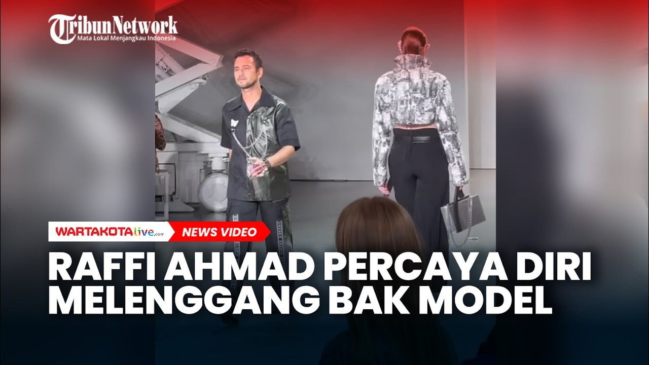 Raffi Ahmad Tampil Percaya Diri sebagai Model di New York Fashion Week ✨