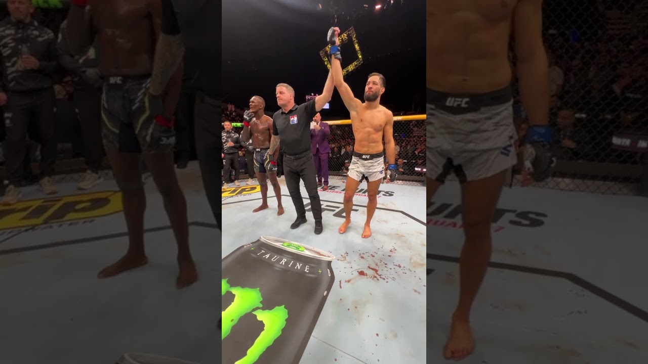 Imavov TKO's Adesanya in UFC Arabia Main Event 🥊