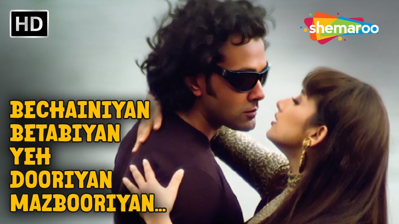 Full Video : Bechainiya Betabiya | Gupt (1997) | Bobby Deol, Manisha Koirala | Alka Yagnik Songs