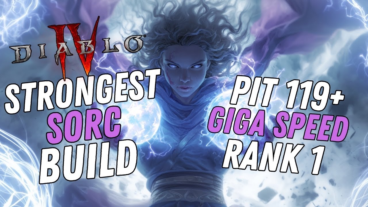 Diablo 4 Season 10: Ultimate Sorcerer Build for Rank 1 – Ball Lightning Powerhouse ⚡