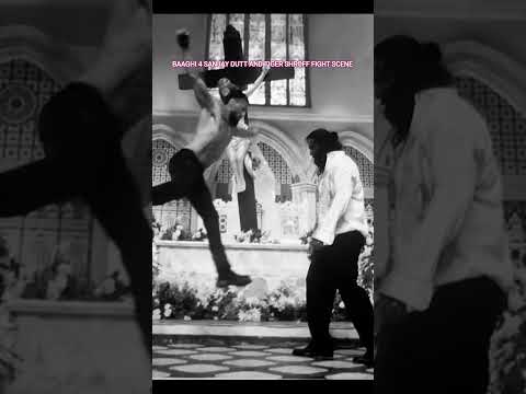 BAAGHI 4 SANJAY DUTT AND TIGER SHROFF FIGHT SCENE 😈😈