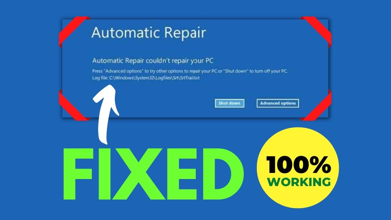 Fix Automatic Repair Loop on Windows 10 🔧