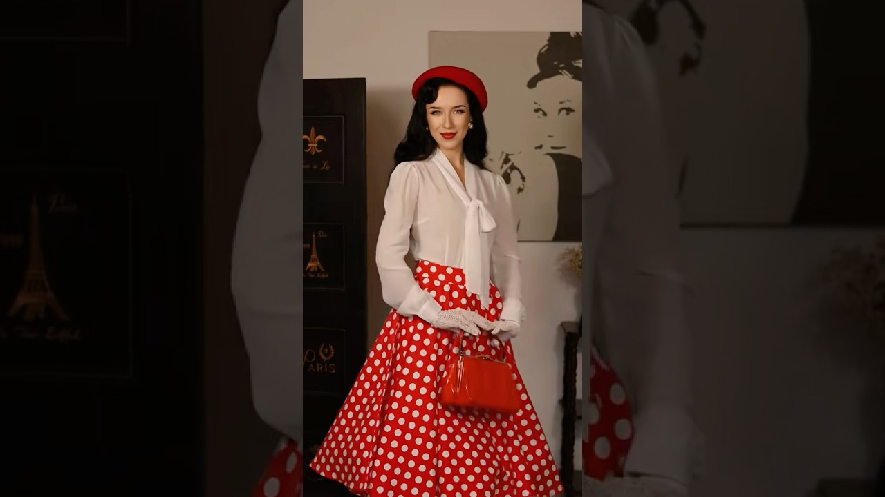 Chic Vintage Skirt, Petticoat & Blouse by Dolly&Dotty ♥️