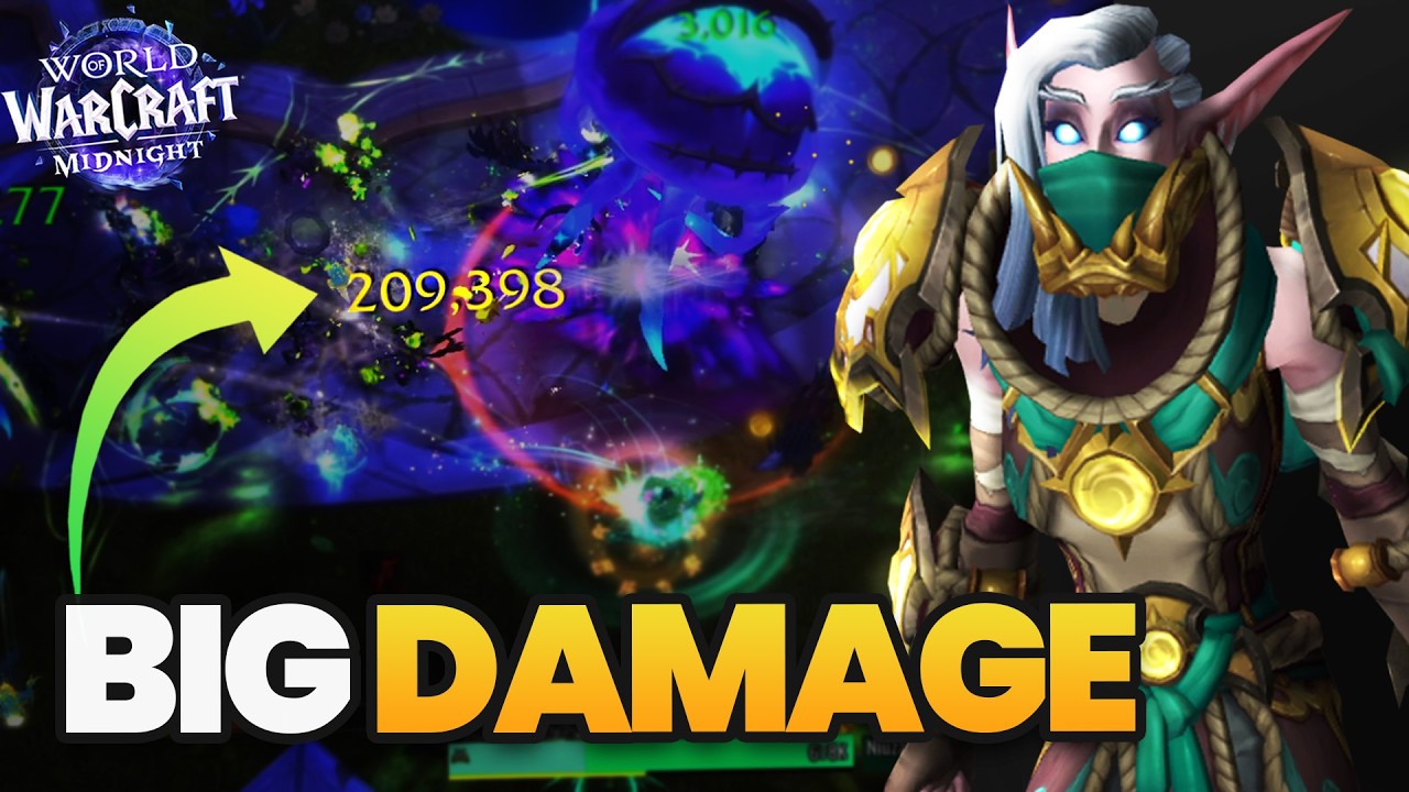 Master of Harmony Does Crazy Damage Now | Midnight Beta